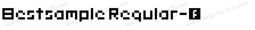 Bestsample Regular字体转换